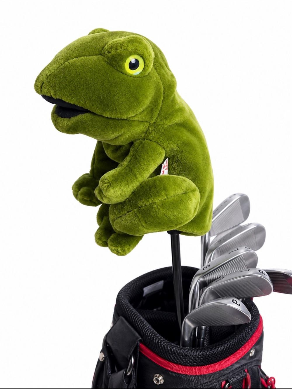 Green Frog Plush Golf Club Headcover
